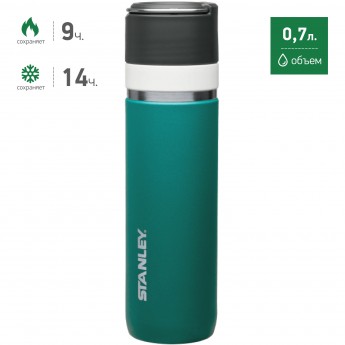 Термокружка STANLEY CERAMIVAC 0,7L 10-03108-010 бирюзовый